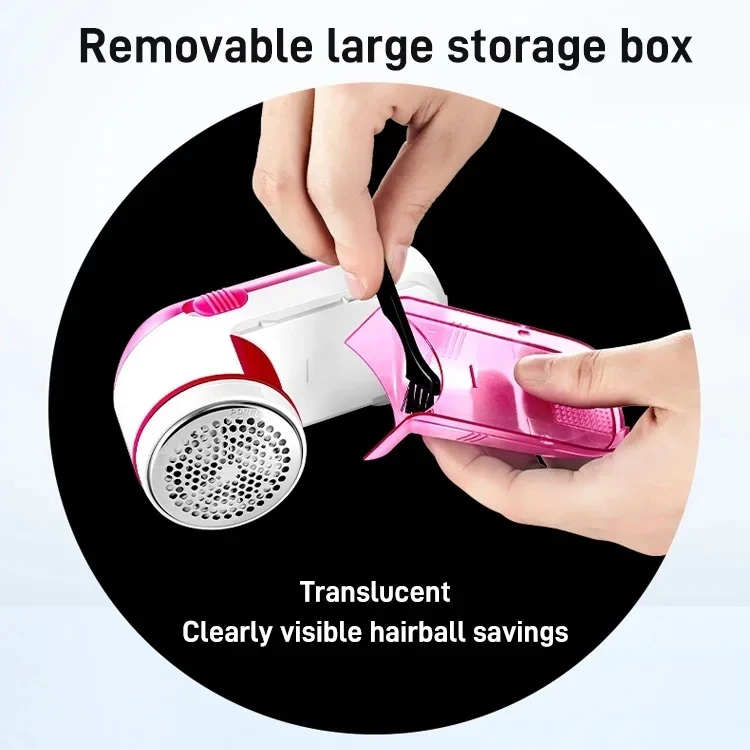 Sweater Shaver Trimmer Clothes Fur Fuzz Cleaner Lint Shaver Electric Lint Remover USB Rechargeable Portable Fabric Shaver