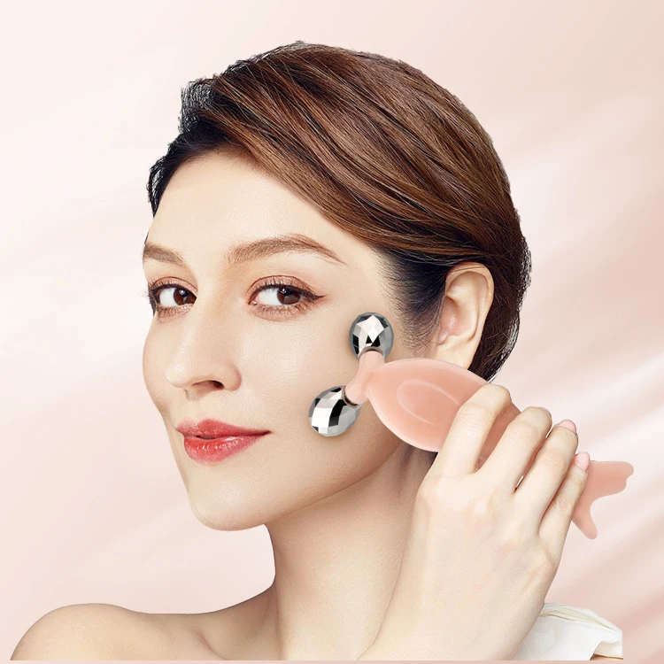 custom Face Neck Massager Double Chin Vibration Facial Tightening Anti Aging Anti Wrinkle Device for face lifting massages