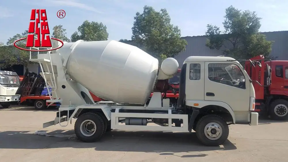 Professional manufacturer Diesel 4m3 weight Concrete Mixer Truck