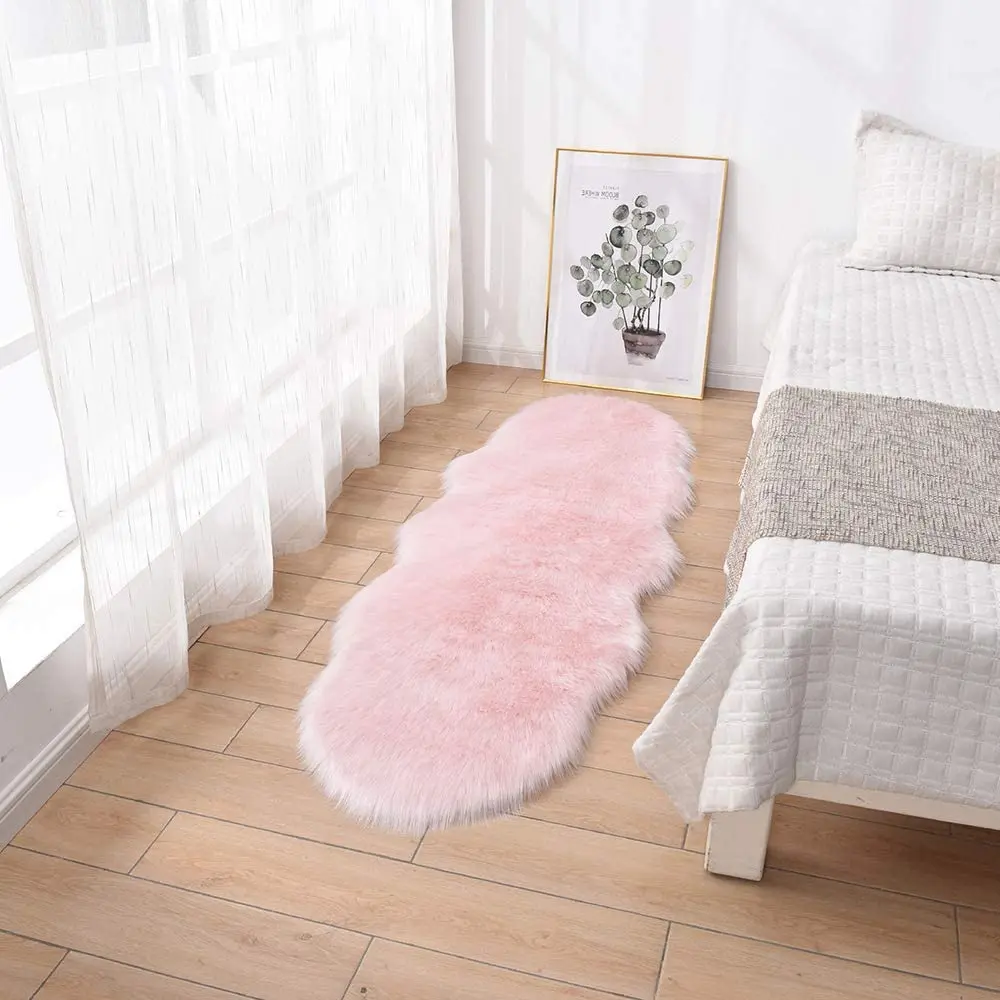 faux fur area rug sheepskin floor rugs for living room fake sheepskin fur carpets