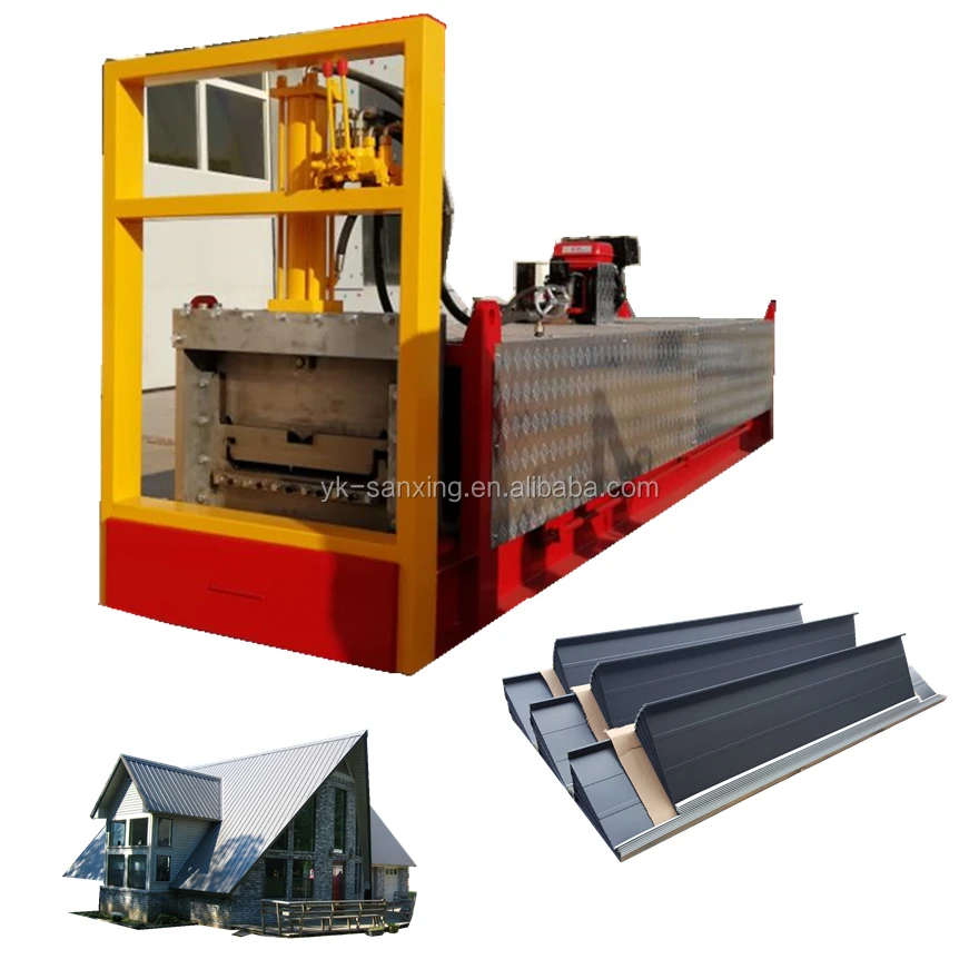 SX KR 18 Standing Seam Roof Making Machine