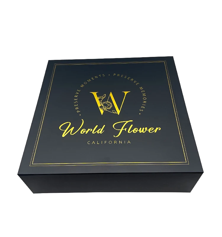Luxury Custom Logo Wigs Cosmetics Packaging Boxes Honey Dipper Glasses Gift Box With Satin Lining