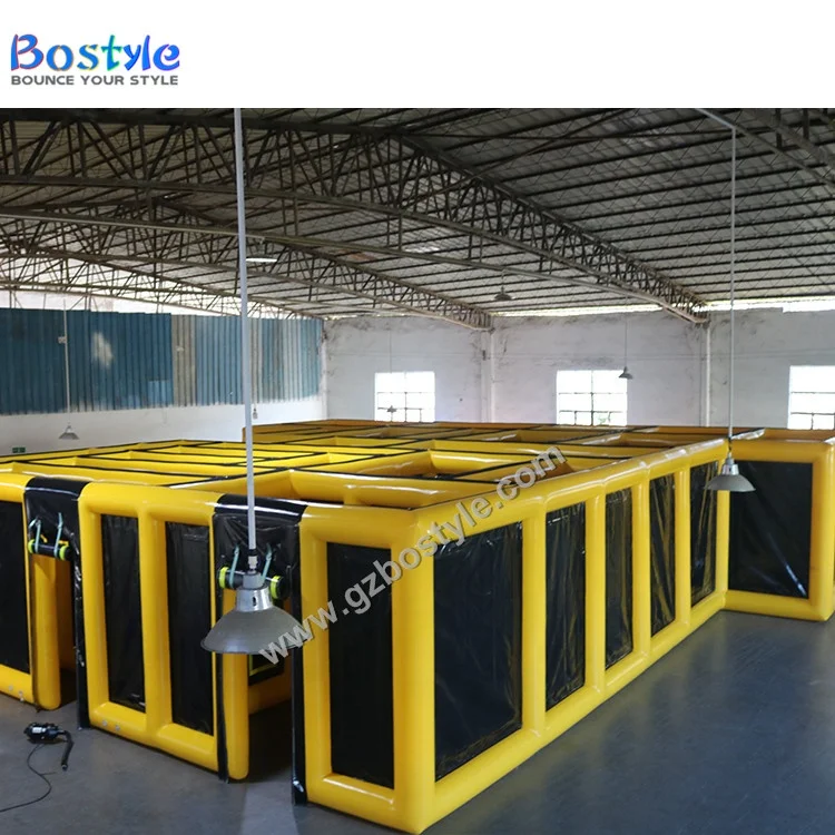 High quality kids inflatable tunnel maze inflatable laser maze inflatable halloween maze for sale