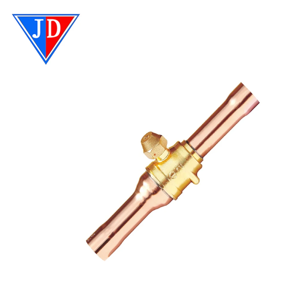 Refrigeration Brass Ball Valve 6mm 10mm 12mm 15mm 16mm for Air Conditioning
