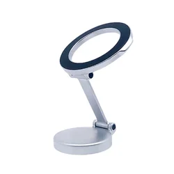 2023 New Design Hot Sale High Quality Universal  Foldable 360 Rotation Adjustable Aluminum Alloy Magnetic Car Phone Holder Stand
