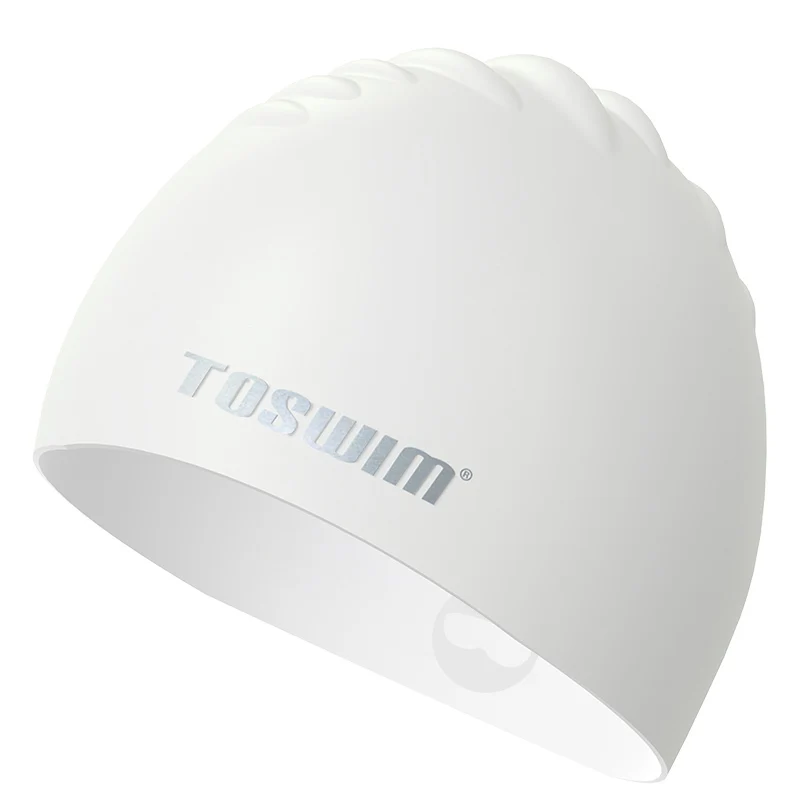 
 Лидер продаж 2021, индивидуальные однотонные силиконовые Шапки для плавания  