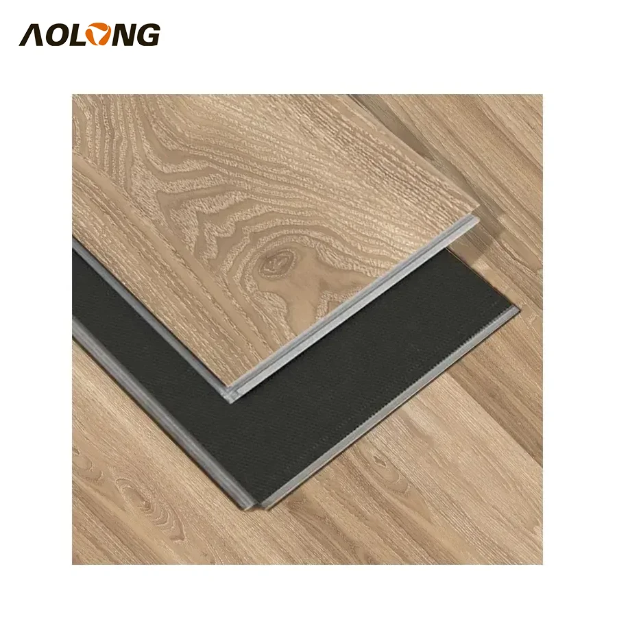 AOLONG Antique Wood Spc Luxury Vinyl Tile Rigid Core Flooring