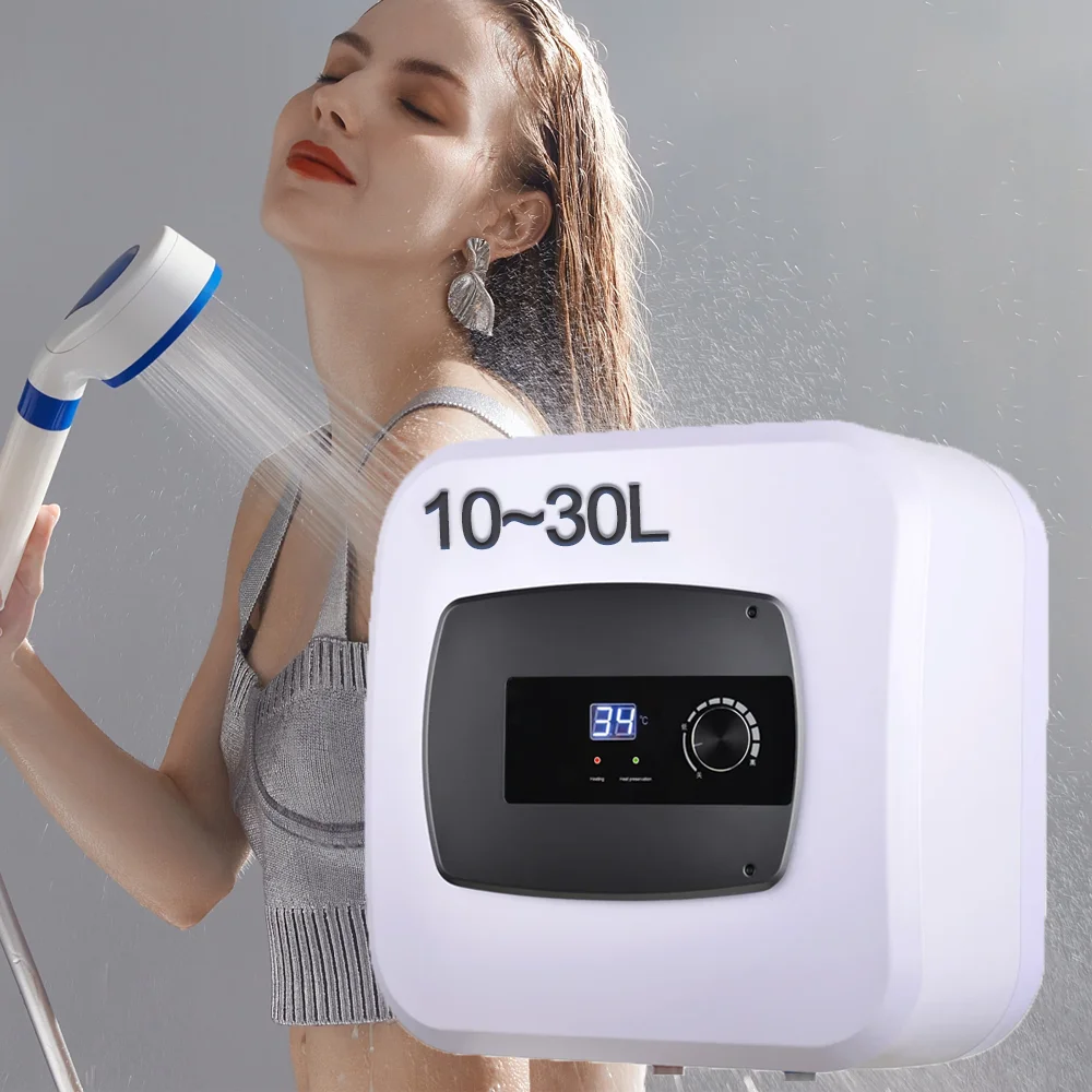 Smart 15L 30L under sink kitchen water heater for bathroom electric shower electric hot mini tank water heater