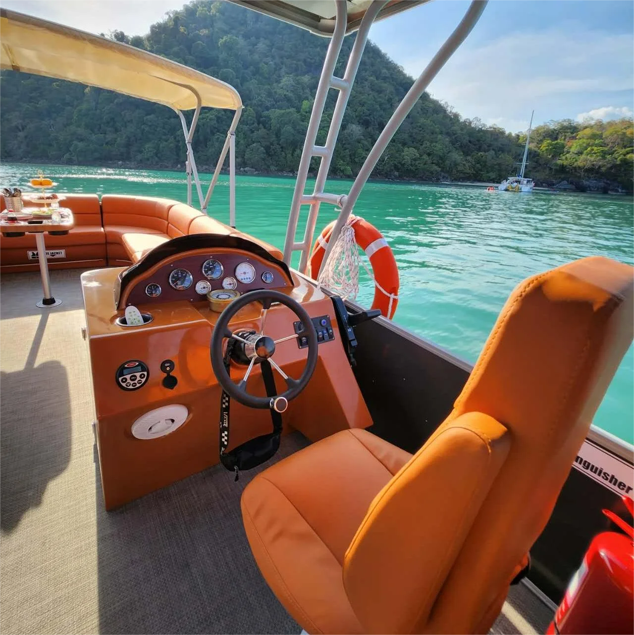 New 30ft Aluminum Double Decker Family Pontoon House Boat with Limited Time Discount  for Sale