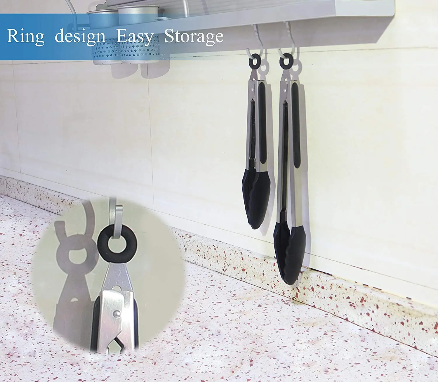 9/12 дюймовые кухонные щипцы, силиконовые, без БФА, антипригарные, из нержавеющей стали, для барбекю, приготовления пищи, гриля, блокирующие Пищевые Щипцы