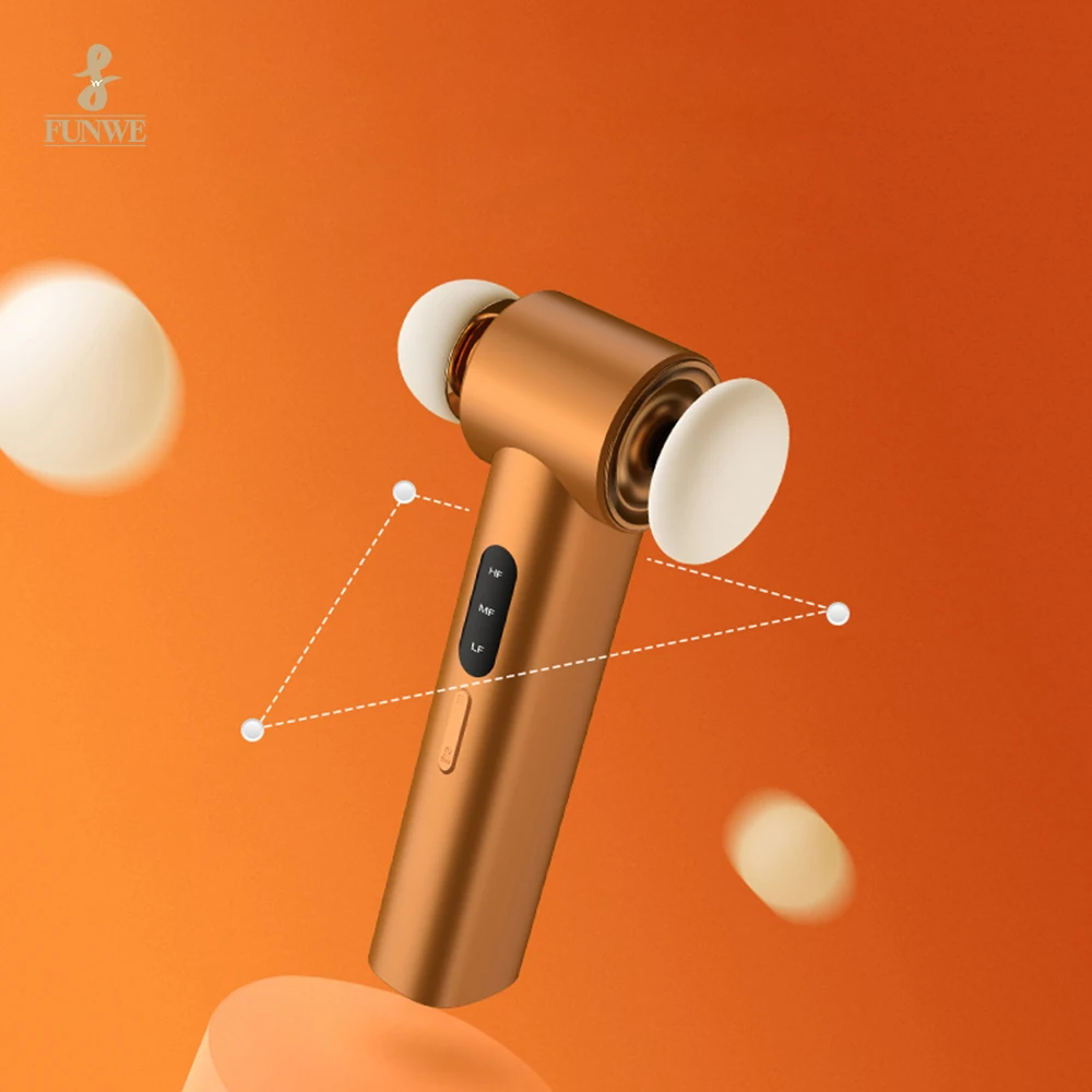 Custom Beauty Electric Makeup Applicator Portable Double Head Quick Make-up Beauty Electric Powder Puff Device