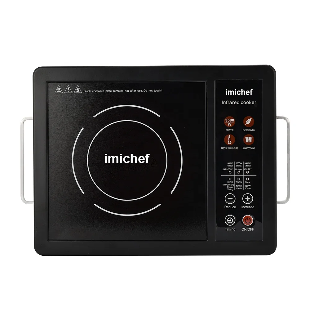 imichef 1800W Factory Price Kitchen Hot Sales Multifunctional Electric Stove Ceramic Glass Infrared Cookers