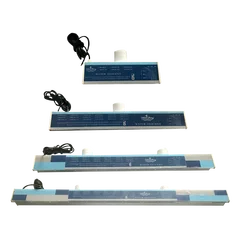 Free Samples Acrylic Led Colorful Pool Cascade Waterfall Blade Spillway Wall Water Descent With Remote Control