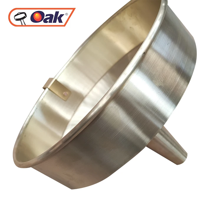 Hot sell Safety tools Non sparking tools brass Oil Funnel Food Grad Oil Spill Collapsible Kitchen Food Funnel