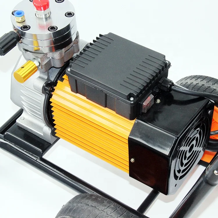 portable hand pusher electric airless paint sprayer paint coating spraying machine