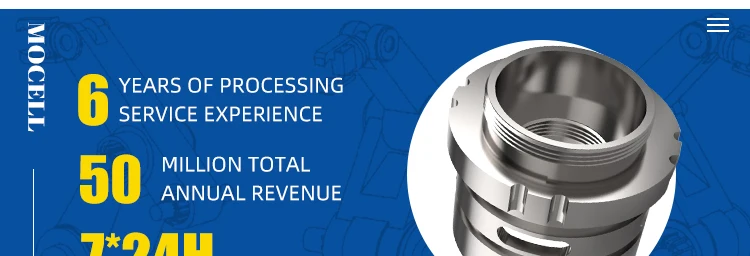 Customized aluminum alloy wire pipe clamp CNC manufacturing oxidation coloring