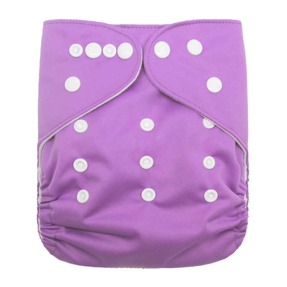 washable baby training pants one size fit all  3-15kg baby cloth nappies reusable solid color cloth  diapers