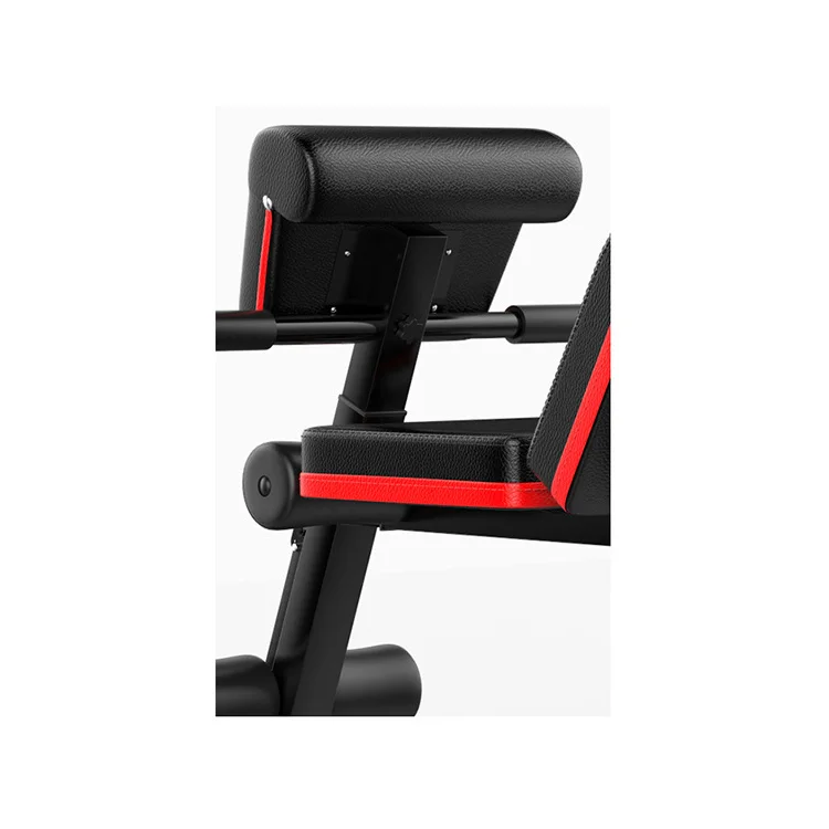 Hot sale home use ab chair multifunction exercises Adjustable Stowable Bench Sit Up Decline Bench