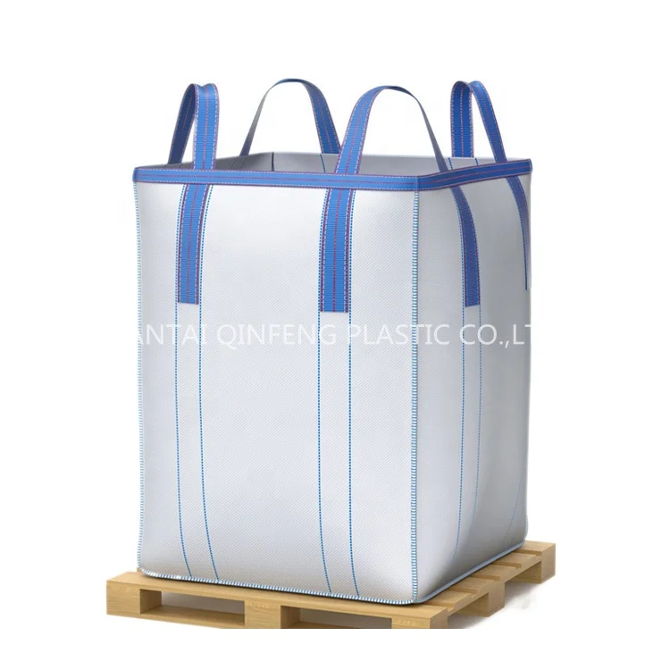 heavy duty 15kg clear plastic industrial big bag jumbo 1000kg Construction 1 tonne Bag with Ash Carry Sludge jumbo bag
