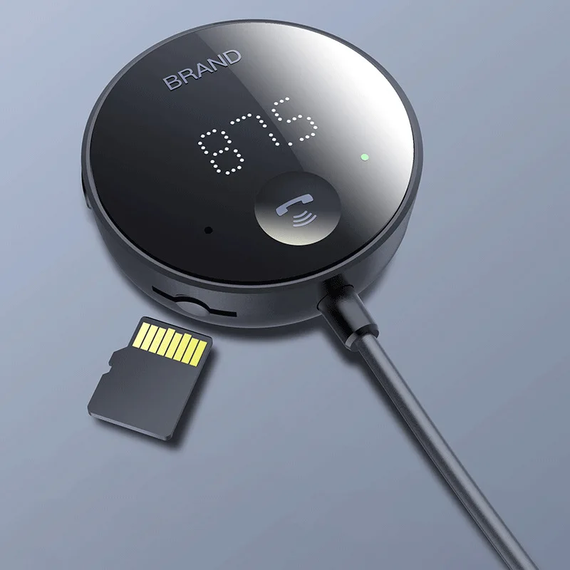 TF Card U Disk Playback Mp3 Player FM Modulator Transmitter Kit Handsfree Wireless Car MP3 Player