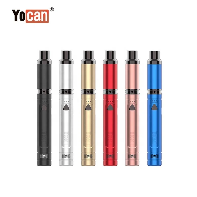 Yocan Armor Variable Voltage Vaporizer Dab Pen 380mAh Vape E-Cigarette With QDC