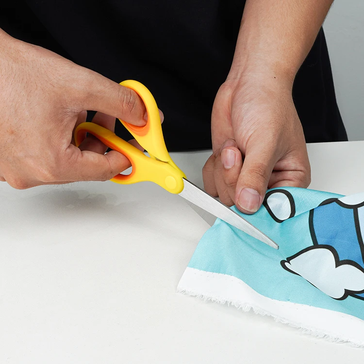 Multi-Purpose Durable Sharp Household Scissors With Colorful Handle Cutting School Office Office Scissors