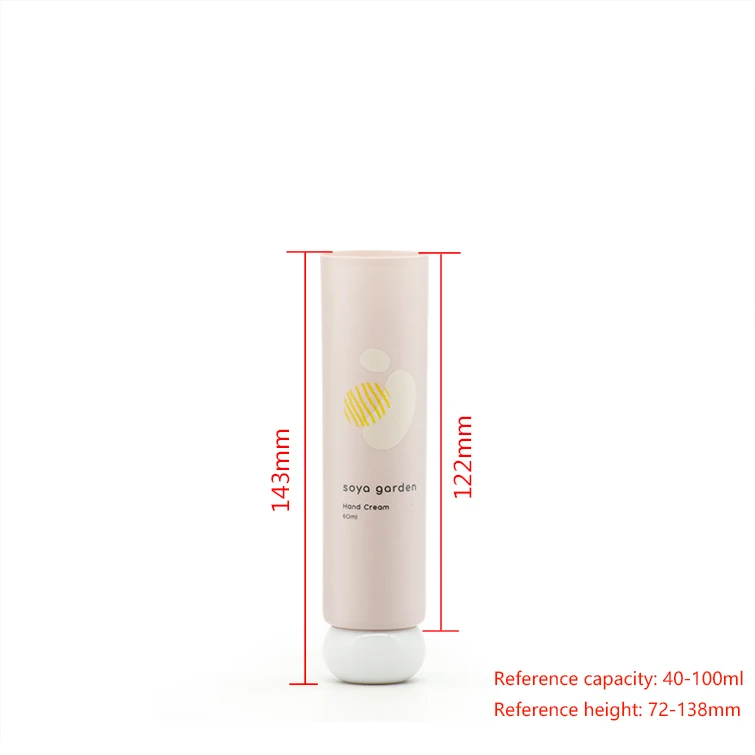 35mm Long Thread Tube with PP Disc Cap ELM-235 for BB Cream Isolation Lotion Hand Cream High-Gloss Acrylic Plastic Packaging