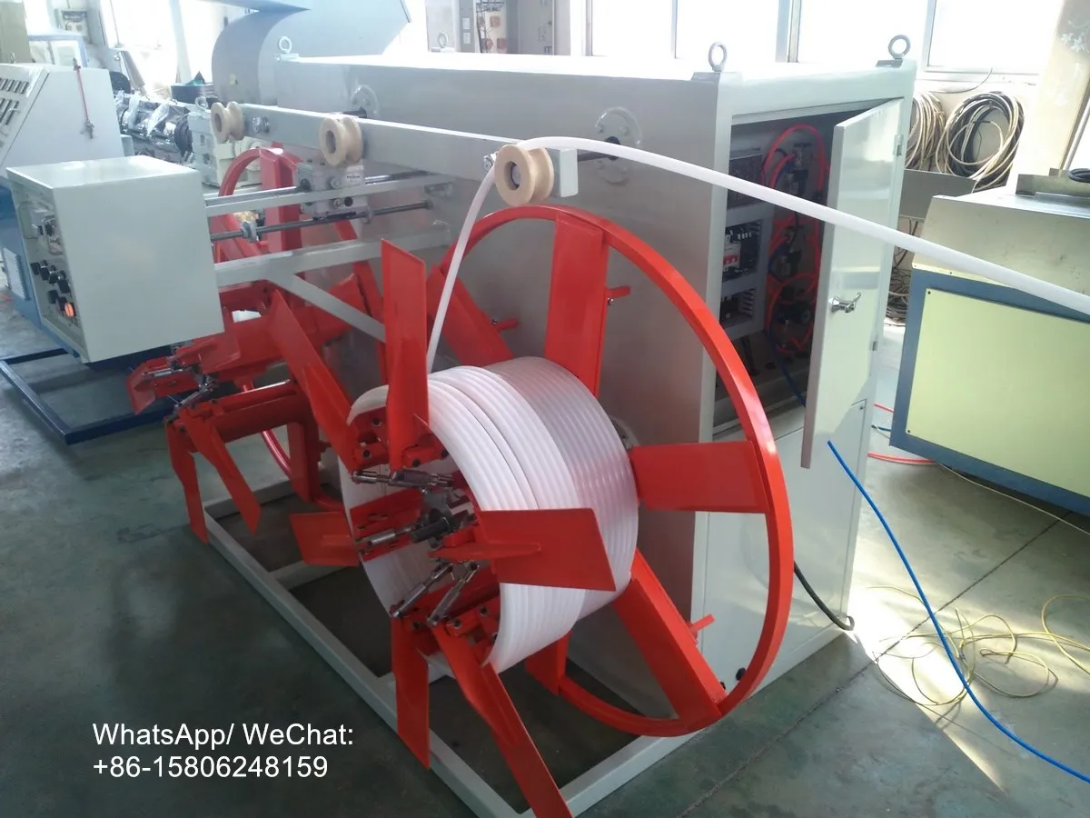 Plastic PE PP HDPE PVC PPR Pipe Making Machine Extrusion Production line