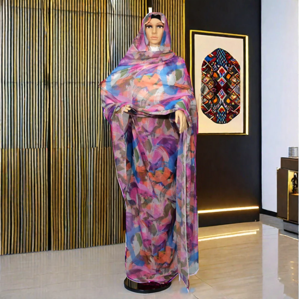 sudanese cotton voile thobe print toub close saudi latest new somali baati abayas designs 2024 for women muslim dress 2023 dubai