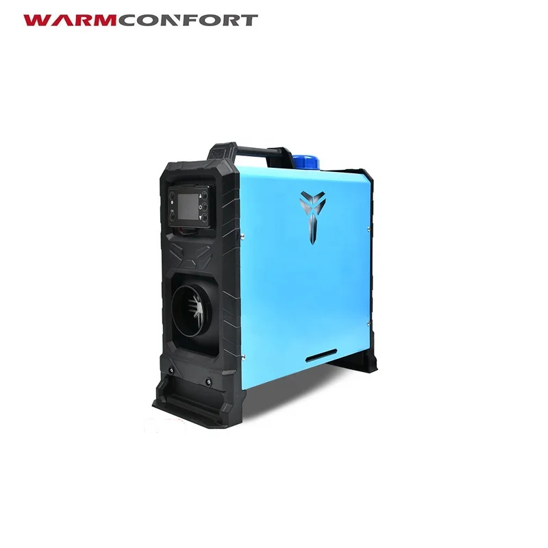 WARMCONFORT Diesel Air Heater All in One, 5KW 12V  Diesel Heater with Remote control for Truck/RV