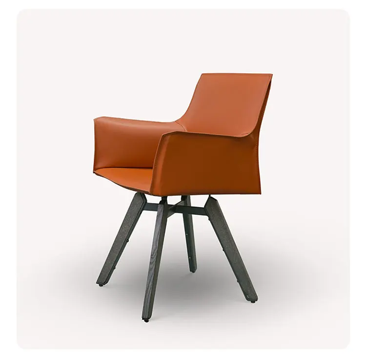 Foshan Wholesale Luxury Dining Chair Leather Waterproof Modern Dining Room Chair