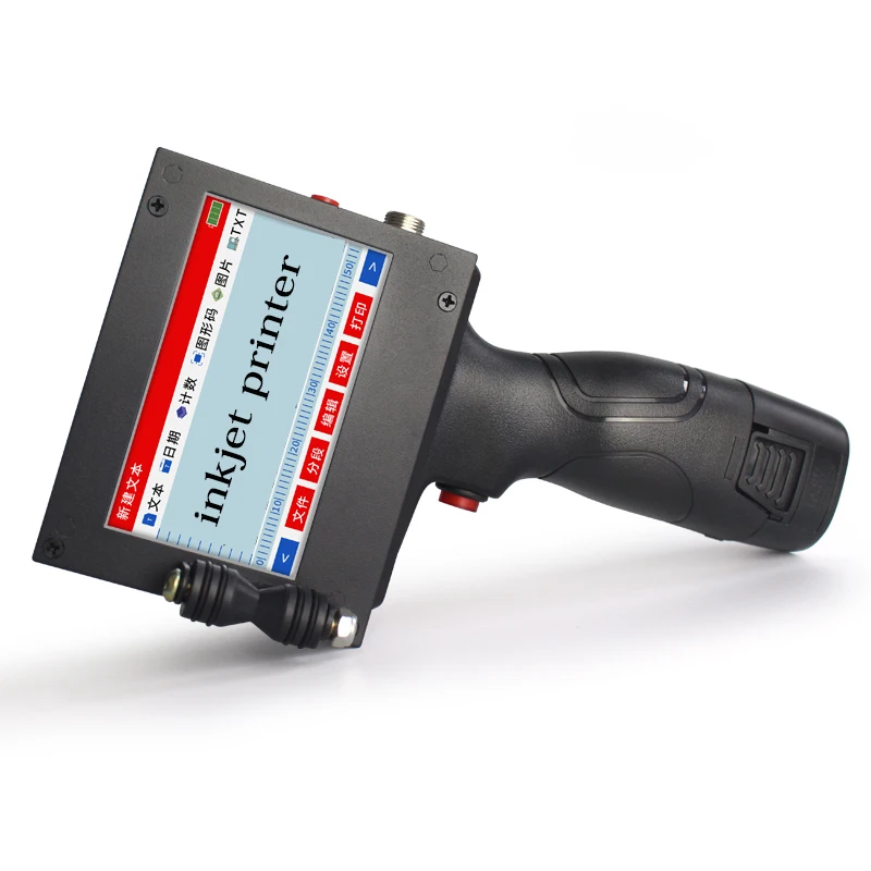 Automatic online barcode date stamp coding machine handjet portable printer for water pet bottle