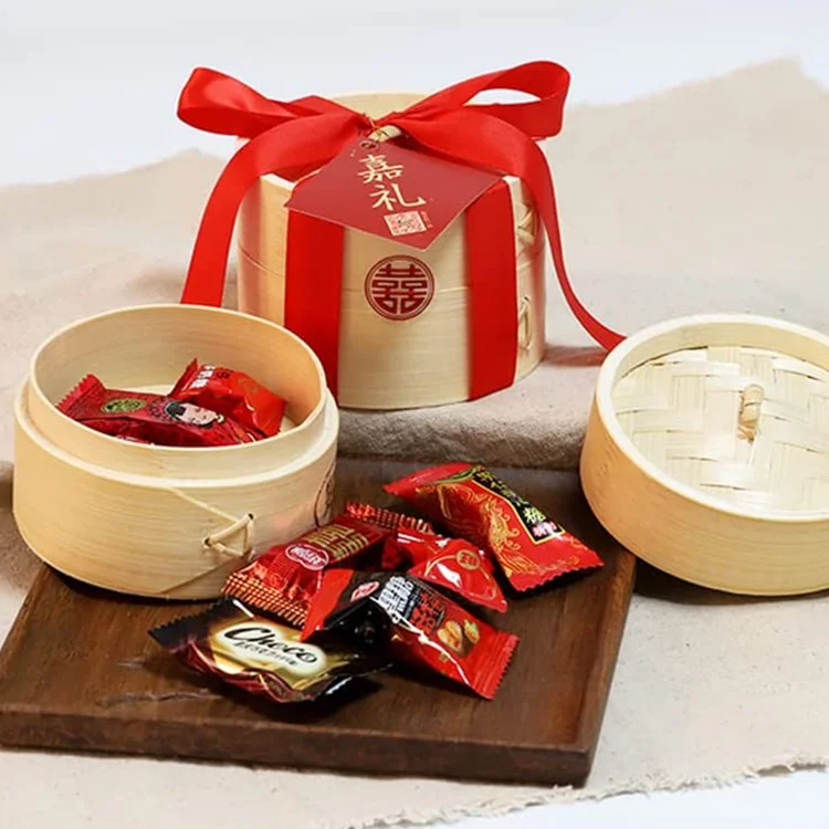 Home Kitchen 2024 Durable Mini Bamboo Steamer Basket Dumpling Food Snack MOMO Dumpling Steamer Suitable For Cooking Vegetables