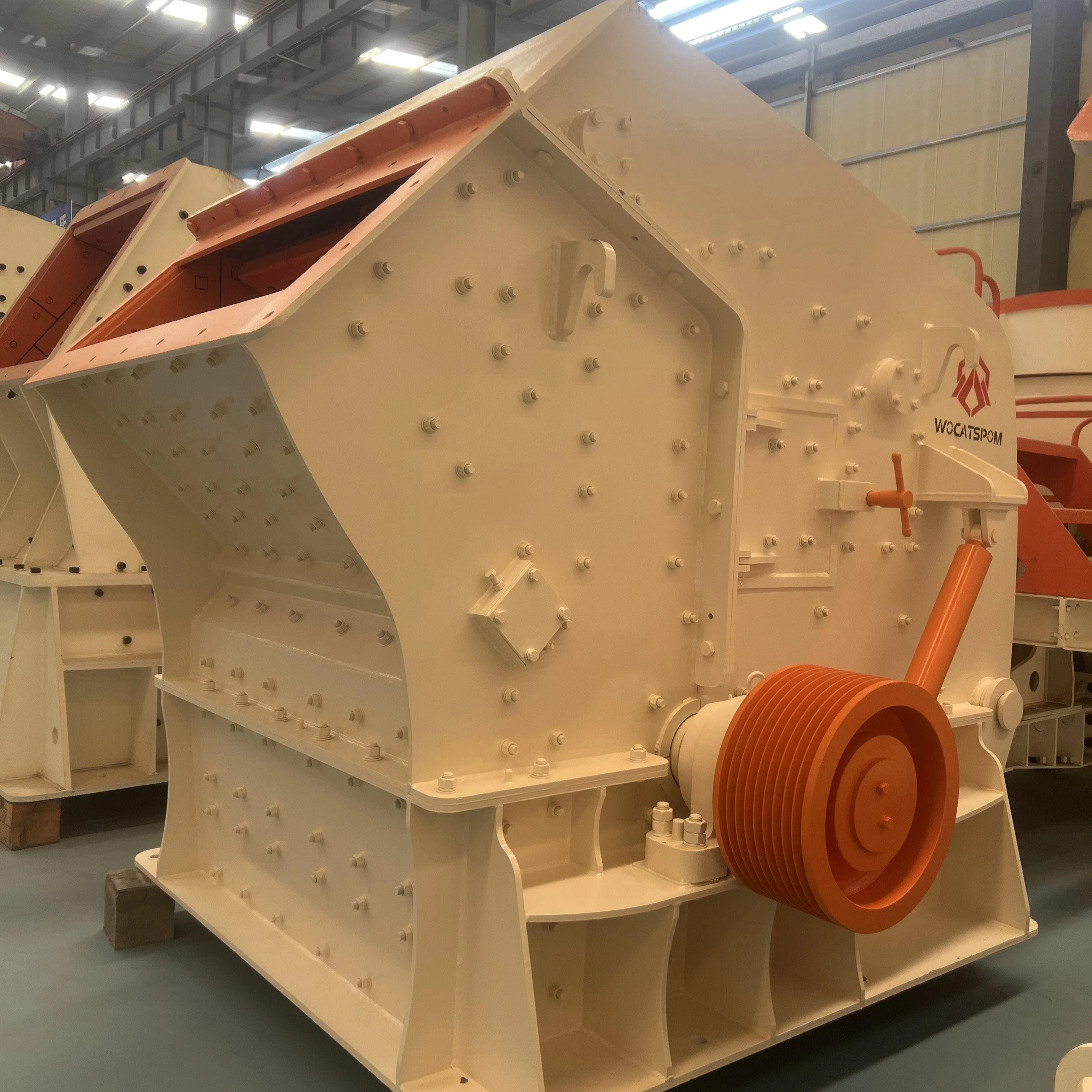 Mining and quarrying 150 tph 200 tph 250 tph granite chromite ore three cavity impact crusher pf 1315 pebble stone