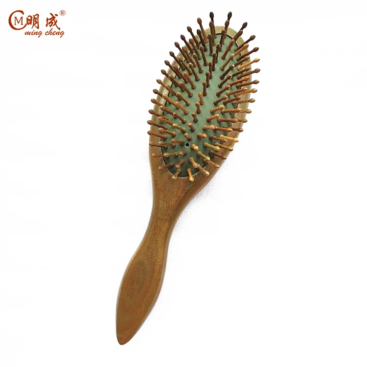 
luxury gift or collection professional nature sandalwood paint logo hair combs and brushes 