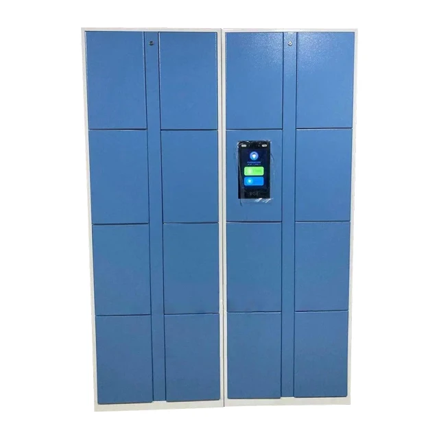 Customized Colors 24/7 Intelligent Storage Locker Cabinet Self-Service & Automatic Smart Delivery Lockers for Public Use