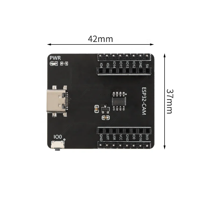 ESP32-CAM WiFi and BT Module ESP32 OV2640 2mp Camera Module Development Board Test Plate Type-C Interface