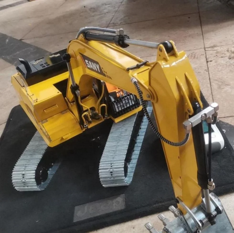 1: 12 Sany remote control hydraulic excavator model
