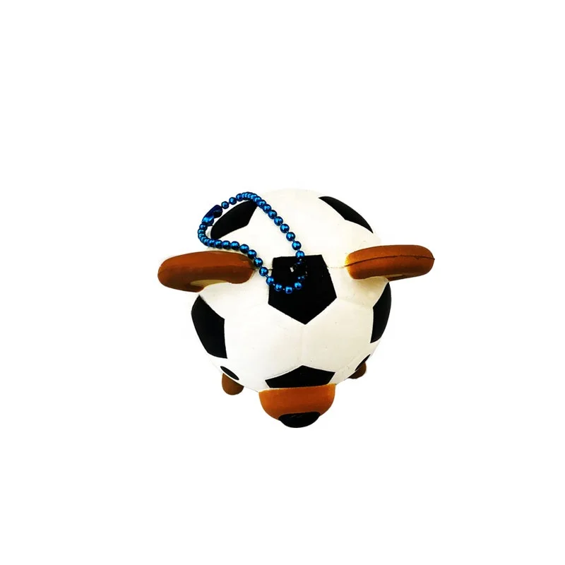 
Custom PU foam face slow rising squishy anti stress football with logo design. 