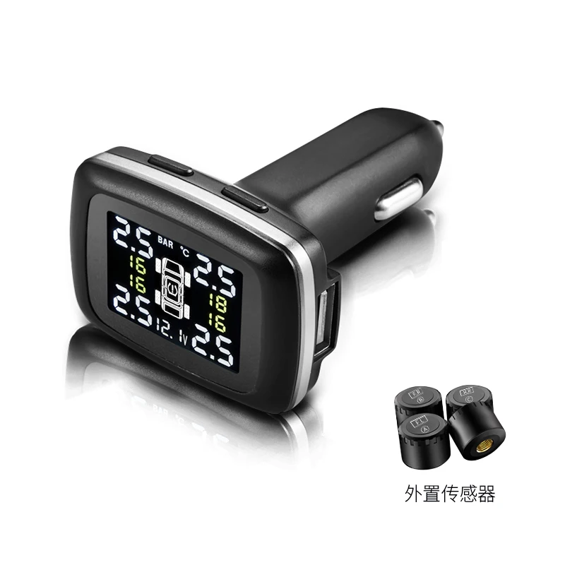 Universal tpms sensor Car Tire Pressure External Sensor car tpms Tire Pressure Alarm for tpms