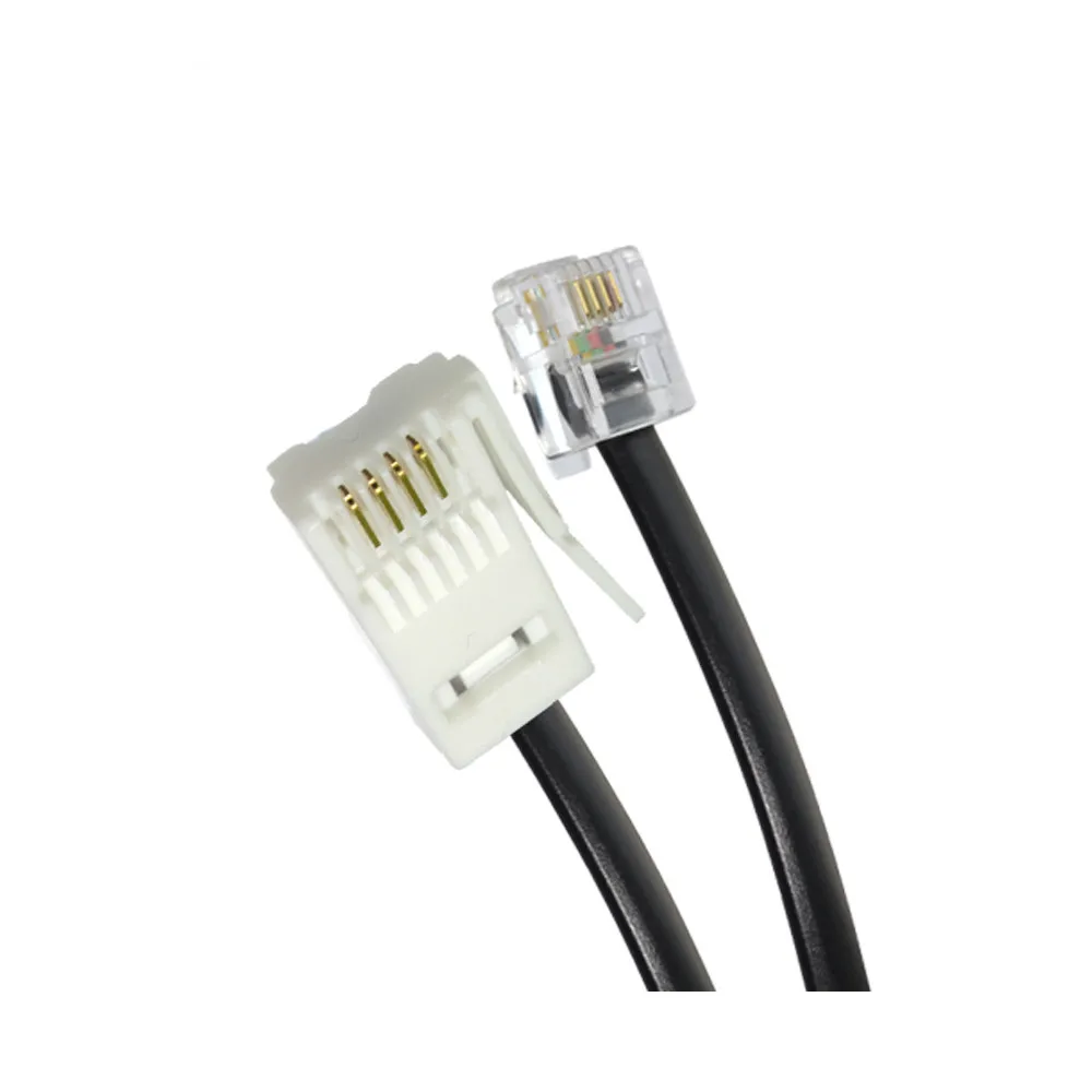 RJ11 Telephone Cord Line To UK BT 6P4C Pin Modular Phone
