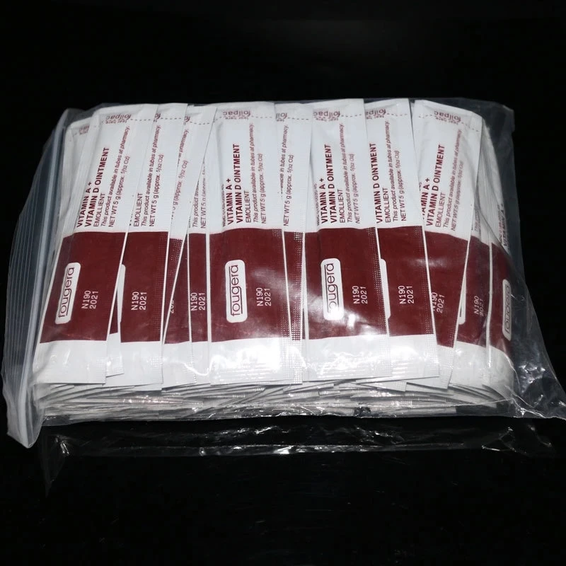 100Pcs 5G Permanent Makeup Repair Gel Tattoo Ointment Vitamin A&D Cream Microblading Accessories For Aftercare