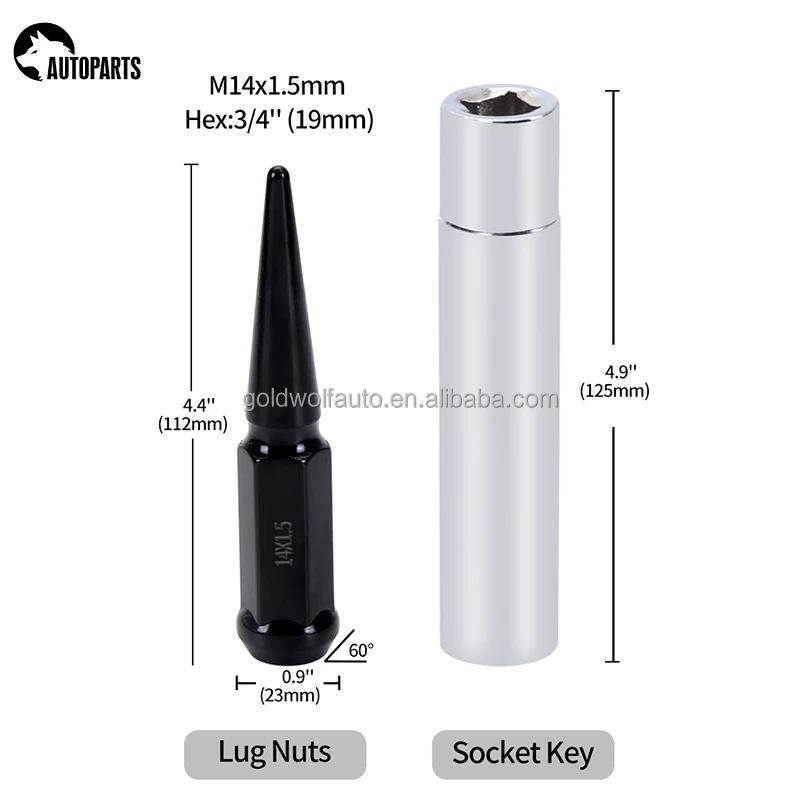 24 шт., колесная гайка для jeep