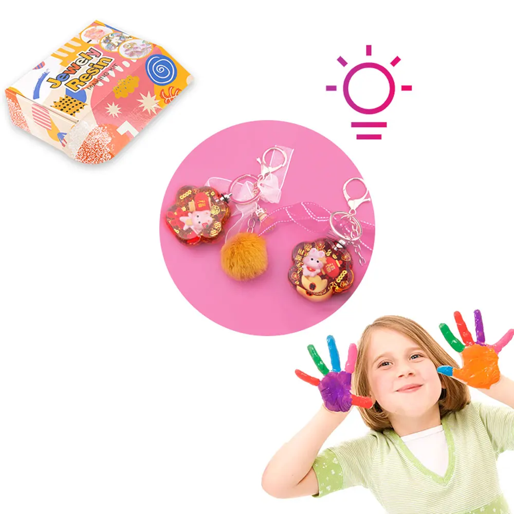 School Supplies New Product Ideas 2023 Resin Crafts Resin Charms Epoxy Resin For Creativity