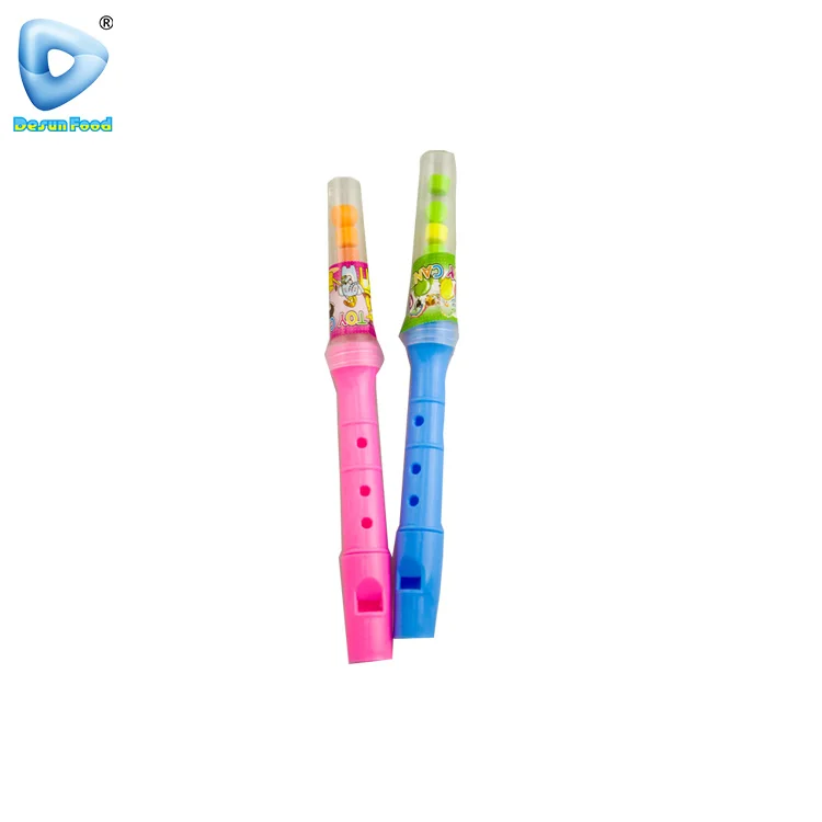 Лидер продаж красочные пластиковые свистки для флейты игрушки и конфеты