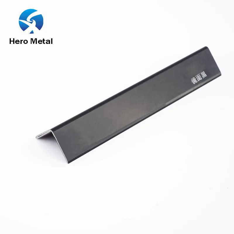 top grade style different color decorative hero metal ceramic accessories strip tile edge straight shape aluminum trim