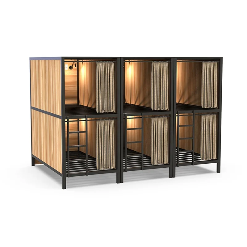 The most practical and beautiful capsule bed multiple beds Give your hotel a facelift