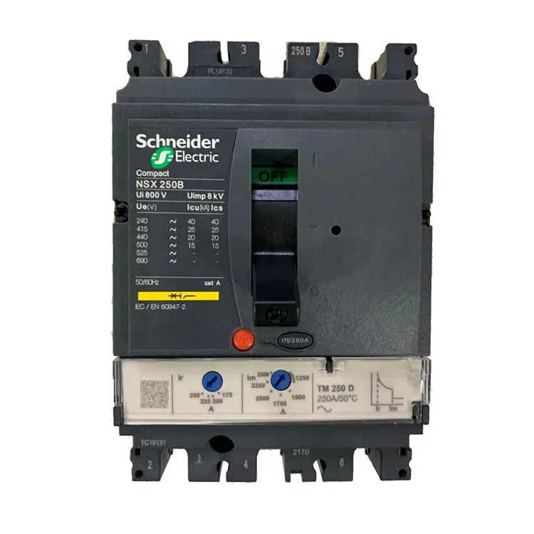 LV431110 China Manufacturer ComPact NSX Merlin Gerin NSX250B 250A 3P MCCB