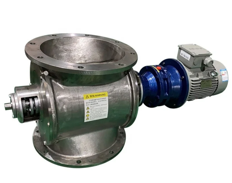 Stainless steel positive high pressure airlock