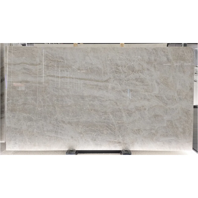 Factory Manufacturer Natural Granite for Kitchen Countertop vanity top Taj Mahal Slab Quartzite Slabs
